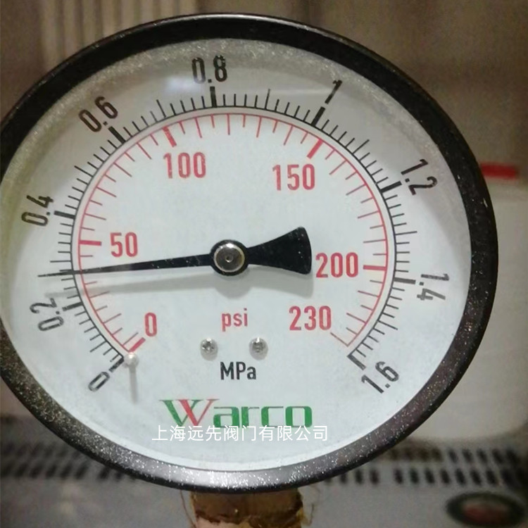 Warco涡控压力表